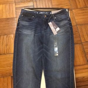 Jennifer Lopez Mid Rise Skinny Jeans